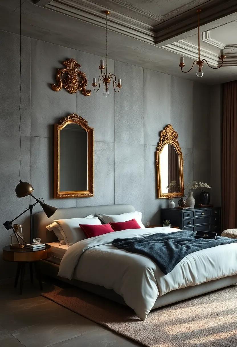 Ornate Gold-Framed Mirrors‌ to Reflect Subtle Elegance