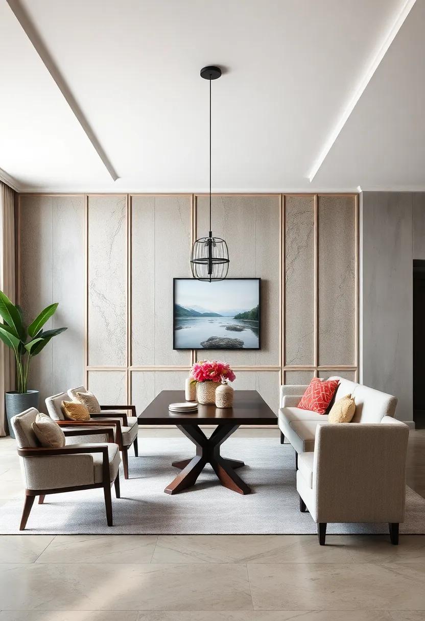 Board and Batten: Vertical strips ⁤creating a sleek, structured look with subtle dimension