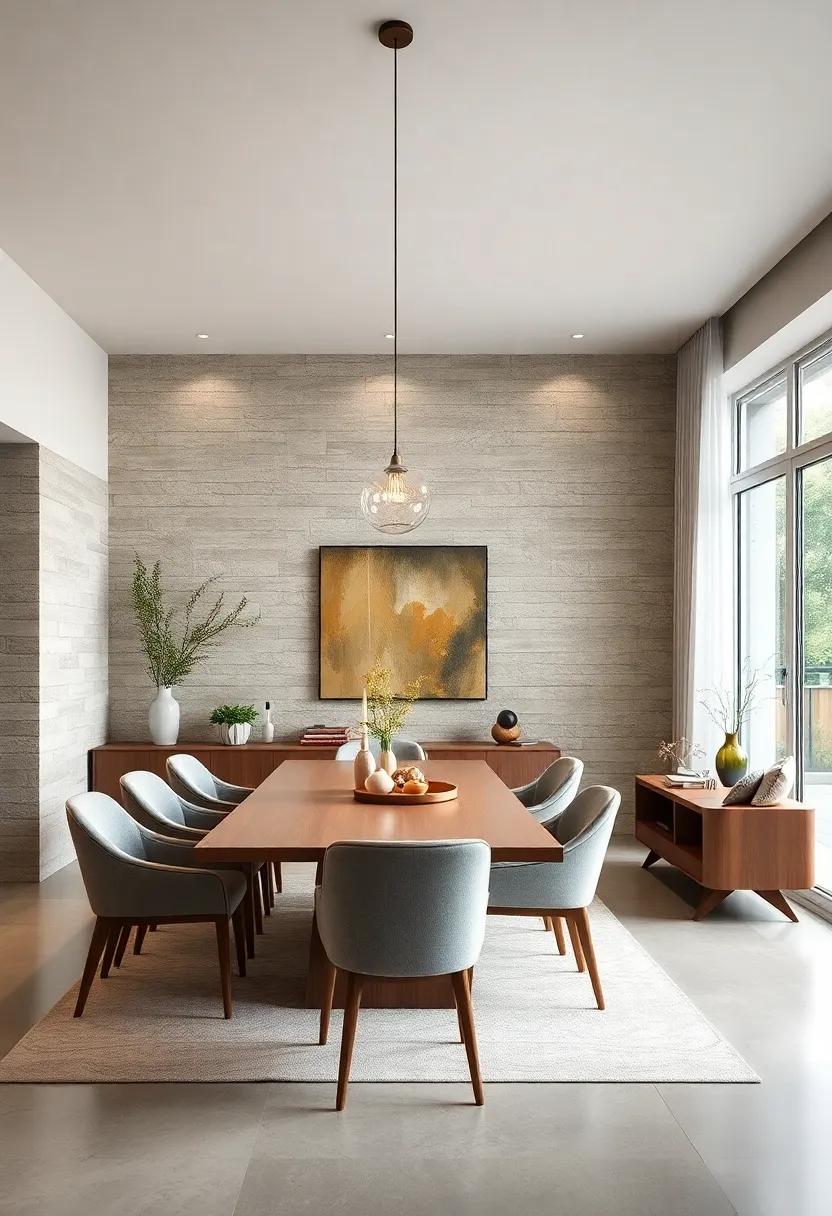 Stone Cladding:​ Natural ‌textures ‌introducing an‍ earthy,refined atmosphere