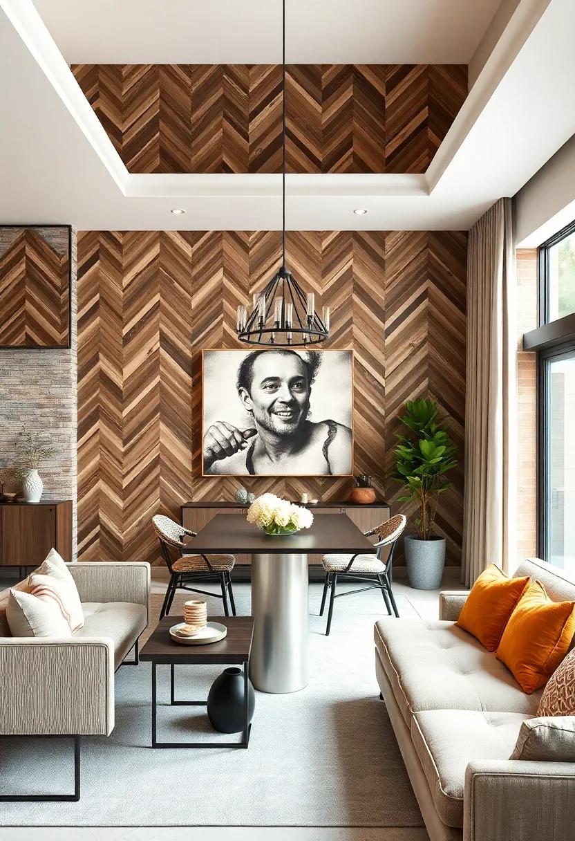 Chevron Wood ⁣panels: ​Bold, angled⁤ patterns offering a ‌modern twist‍ on classic woodwork