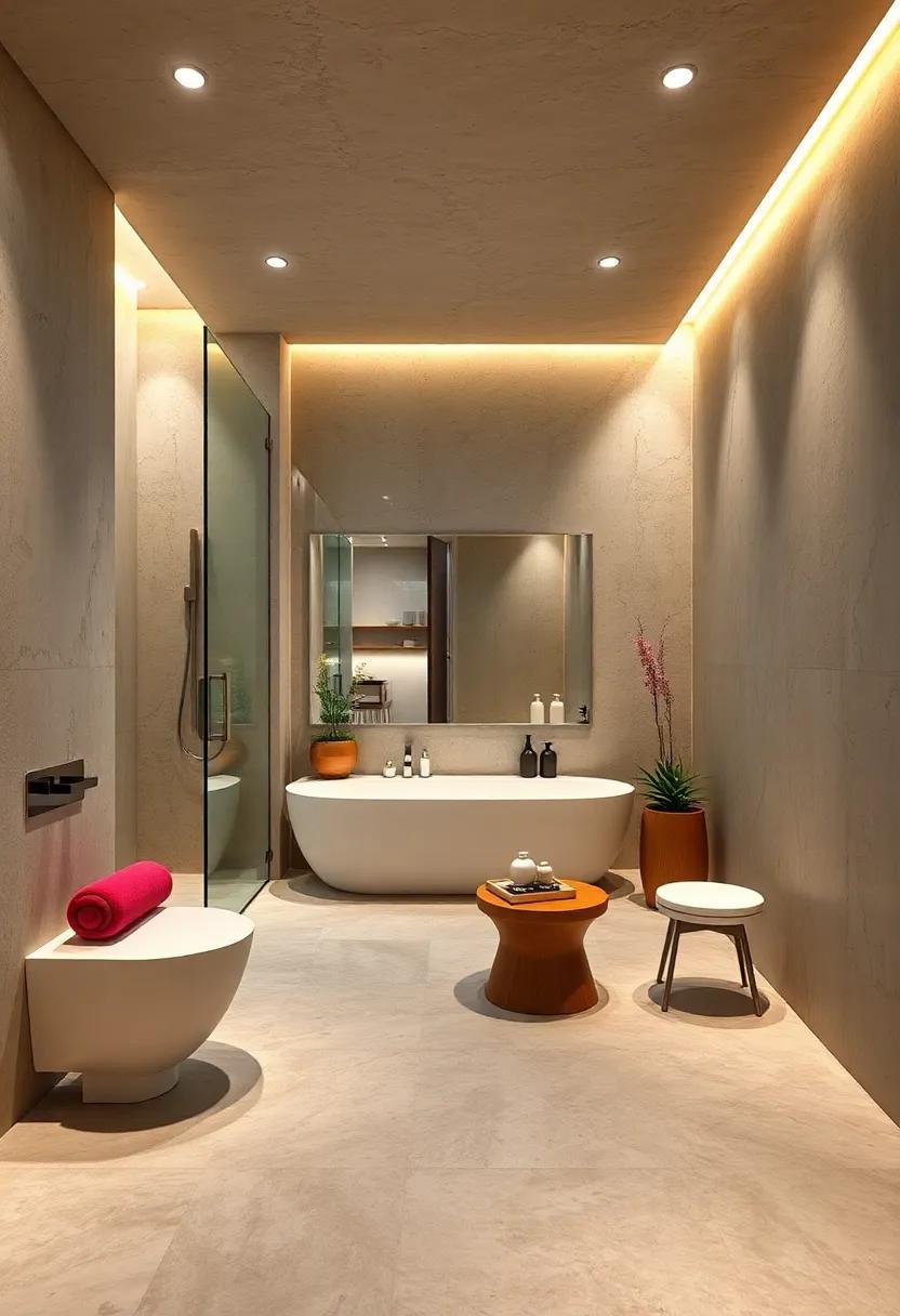 Aromatherapy diffusers embedded in the ventilation⁣ system for subtle scents