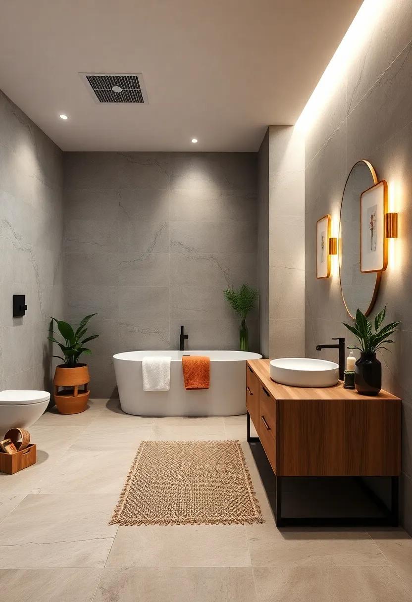 Integrated Bluetooth speakers and smart lighting controls for personalized relaxation moods