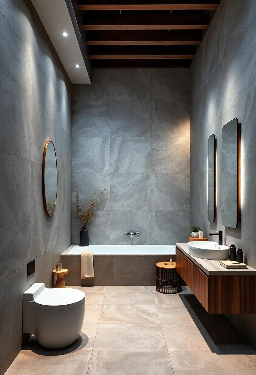 Smart ​mirrors⁣ with integrated display for time, weather,​ and wellness tips