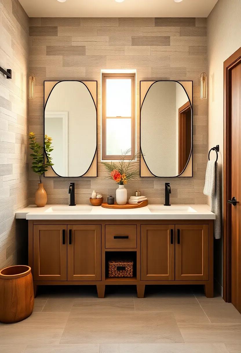 Custom ‍Built-In ‍Double Vanities to Maximize Space in ‍Cozy‌ Bathrooms