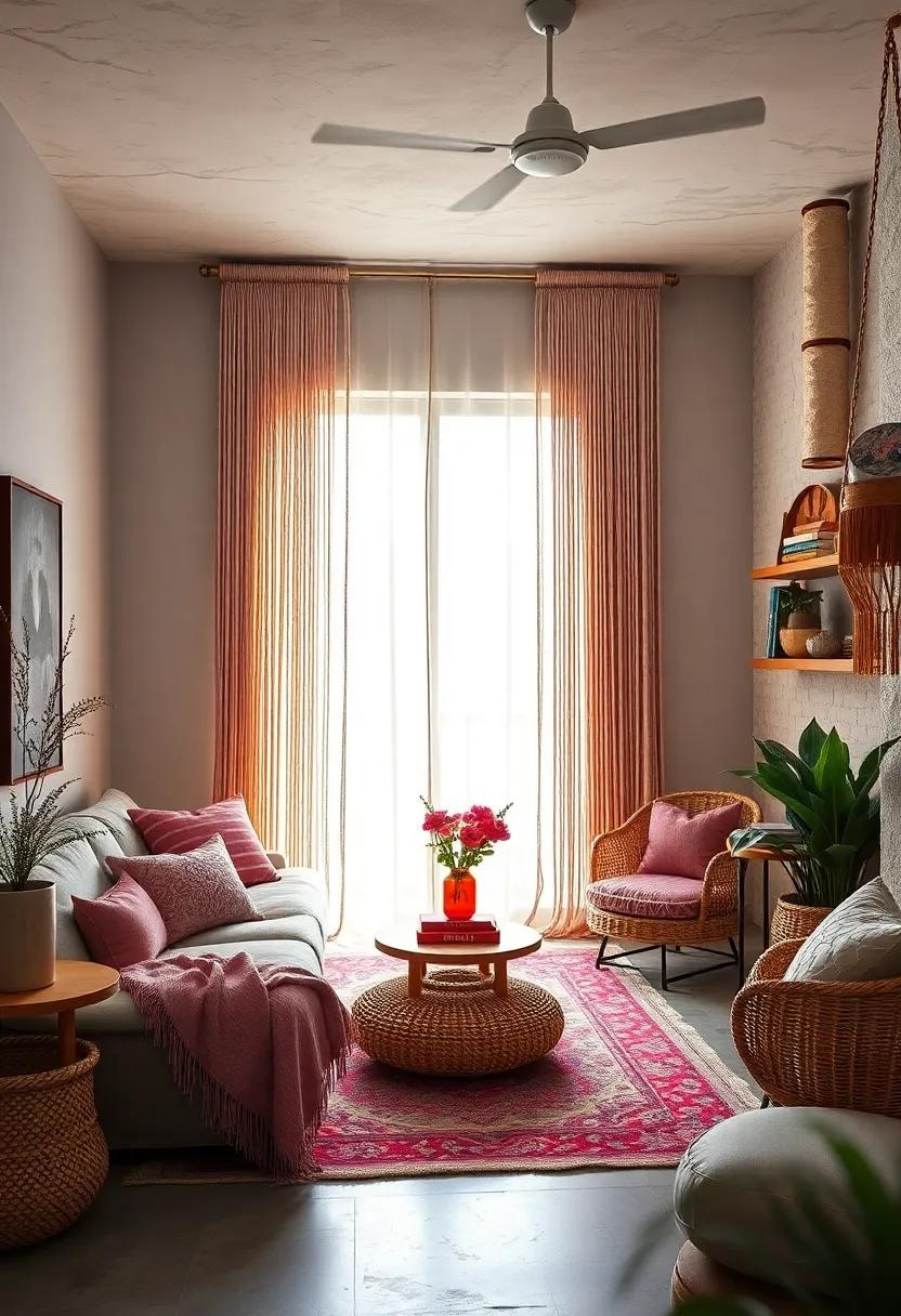 Boho ⁢Macramé curtain Panels to Add ‌Texture