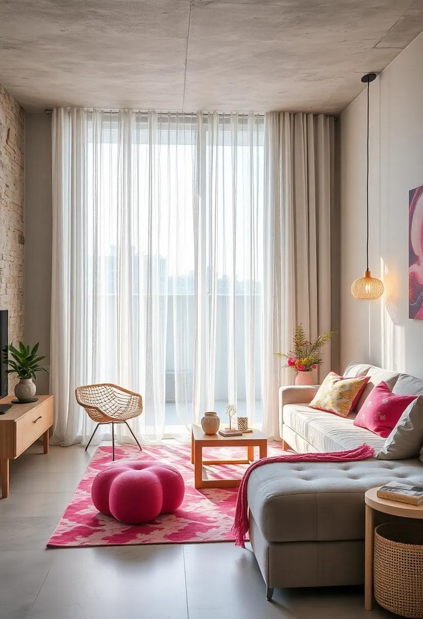 Sheer Curtains with⁢ Metallic Thread for a ‍Bit ‌of Sparkle