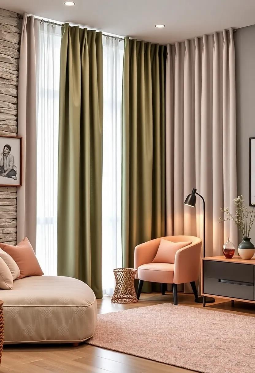 Velvet Blackout Curtains with Tassel Accents