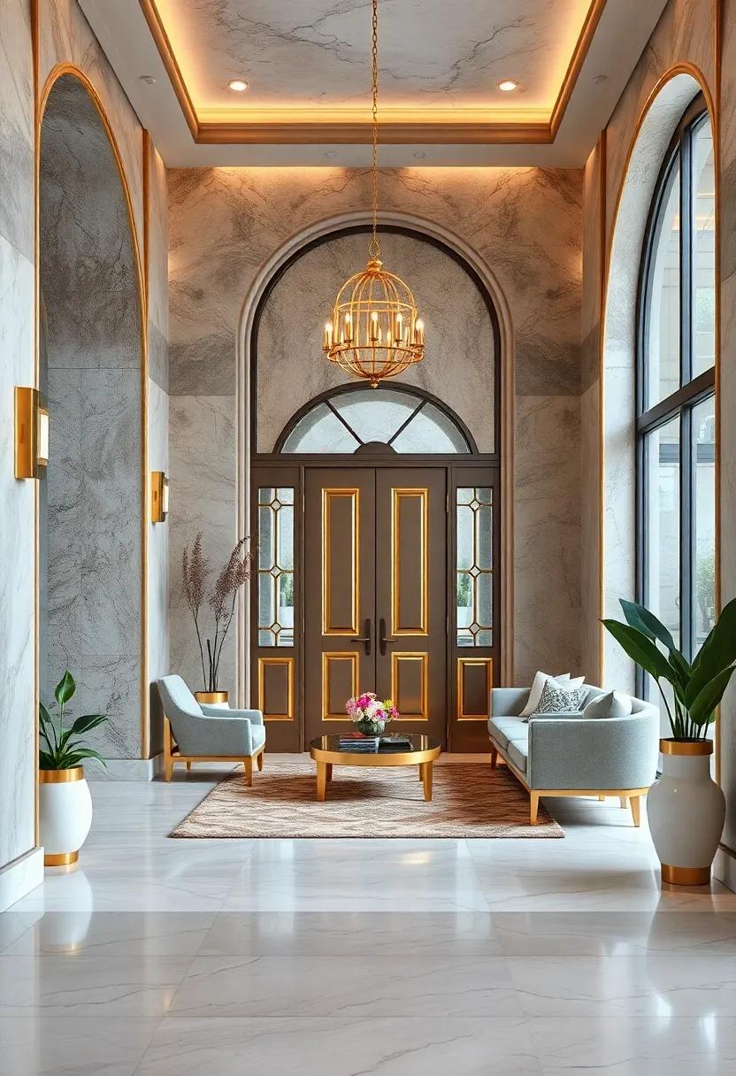 Highlight​ architectural details like door ⁣frames and moldings with ⁤delicate gold paint accents