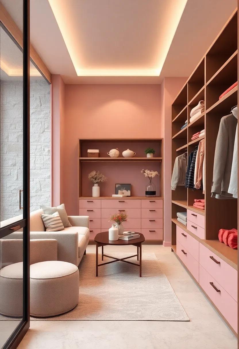 Soft Blush pink: Gentle and inviting, this romantic shade adds warmth and a subtle feminine touch to your closet