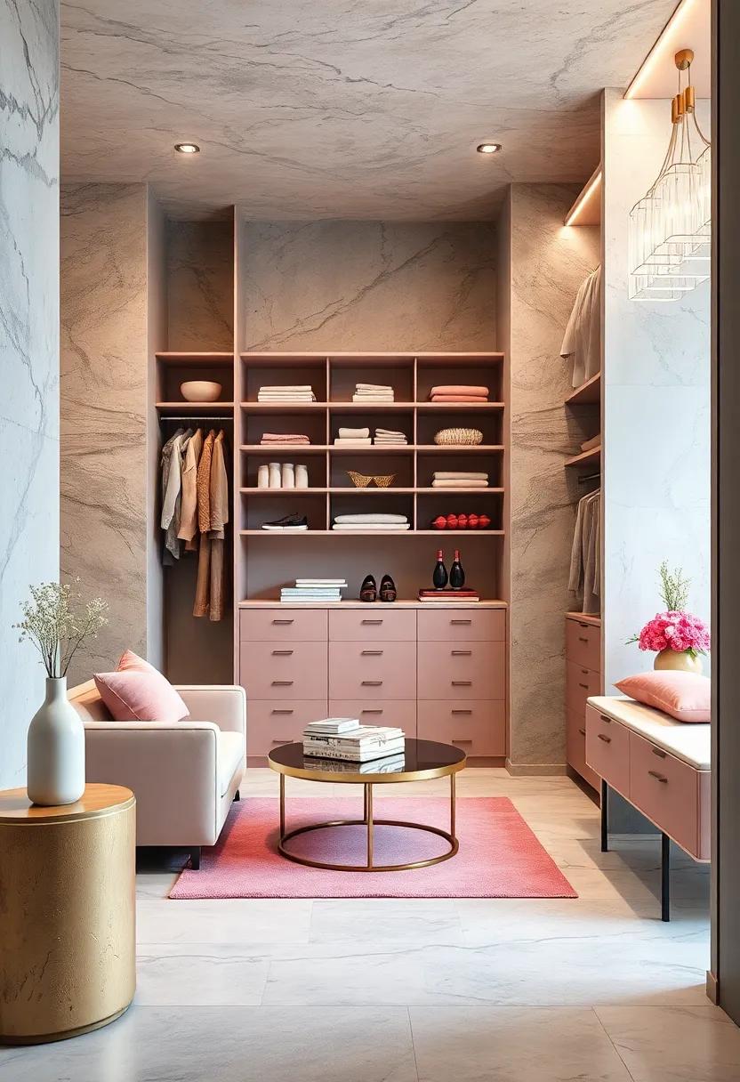 Powder Pink and Gray Mix: An elegant pairing of soft hues that balances warmth with sophistication
