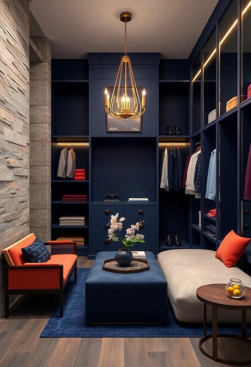 Midnight Navy Blue: Rich and regal, this color exudes confidence and transforms your closet into a sanctuary