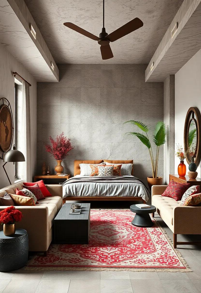 Integrate Global-Inspired Decor Elements for Cultural Flair