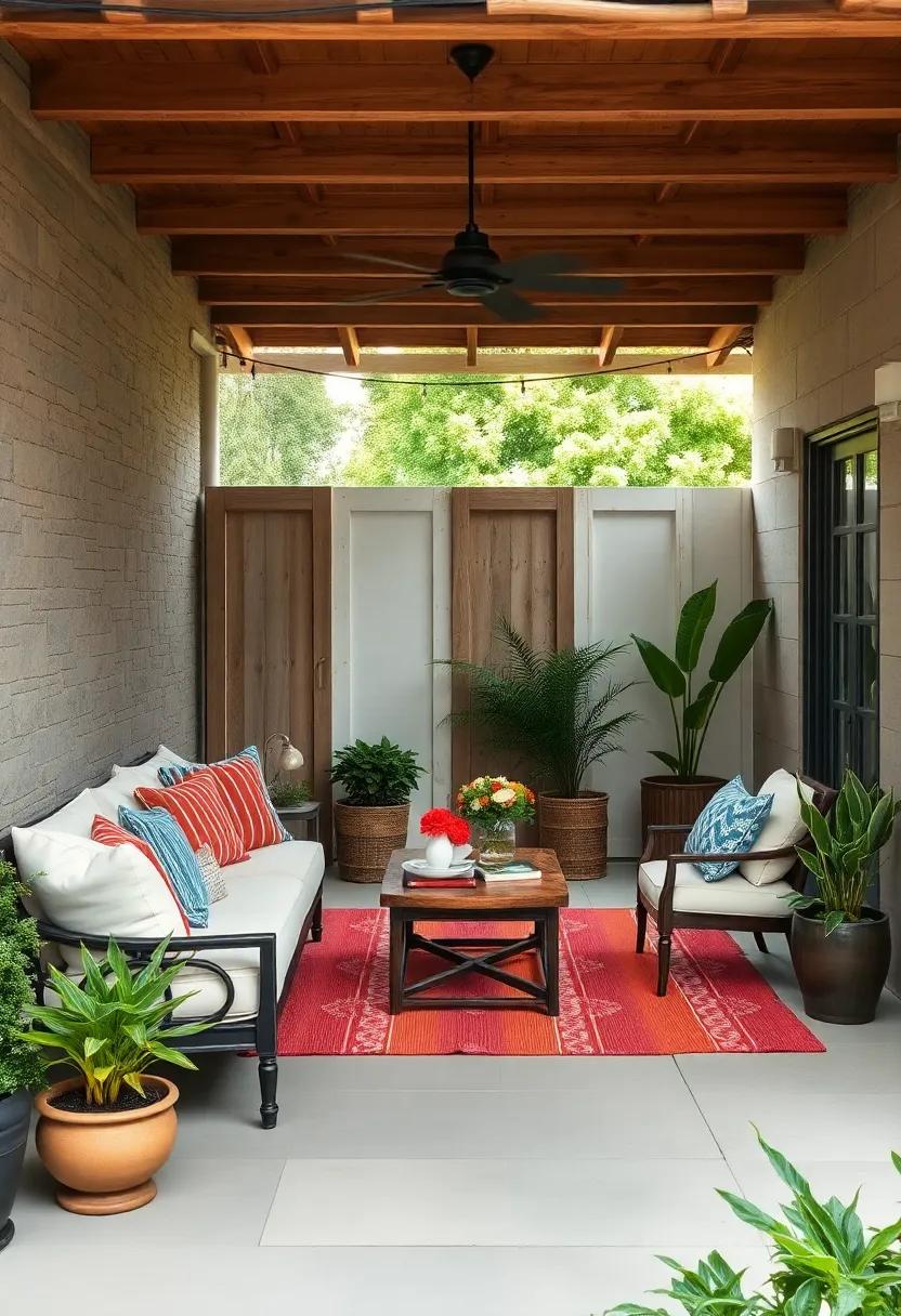 Upcycled Door or Window Panels: Repurpose vintage doors⁢ or windows to create charming, eclectic privacy walls