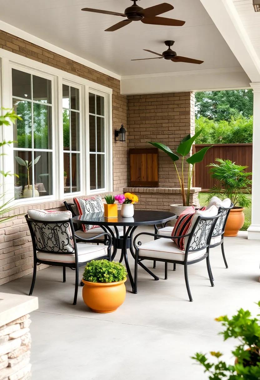 Compact‌ Two-Person Dining Set with UV-Protected Seat Pads​ - Ideal for small porches offering both durability‌ and style