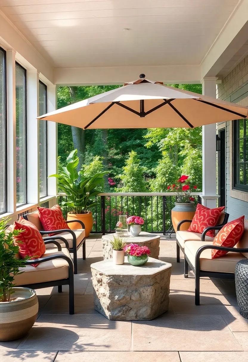 Mid-Century‌ Modern Inspired bench with Water-Repellent​ fabric - Adds ​a sleek silhouette and cozy seating to filtered ​light spaces