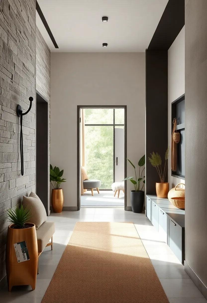 Create a minimalist ⁤look by choosing sleek black​ or metallic hooks that ​blend seamlessly with⁢ neutral wall ‍colors