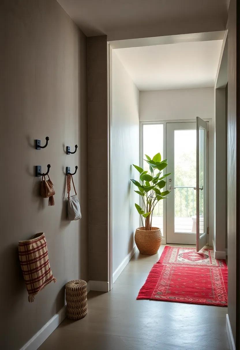 Frame your row of hooks with molding or a painted border ⁤to give your​ entryway ⁤a⁤ polished, ⁣built-in ‌appearance