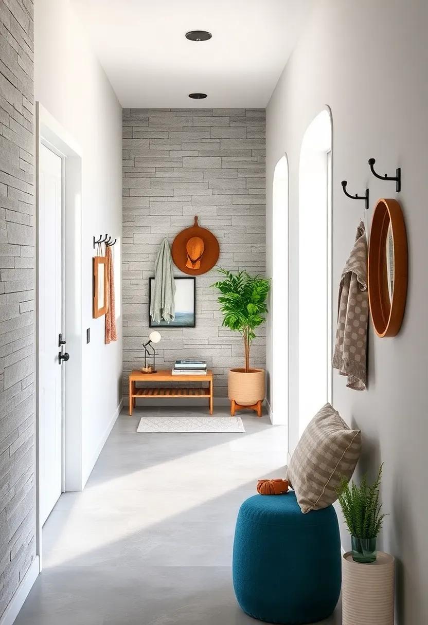 Mount hooks at ⁤different heights‍ to⁣ make⁢ your entryway friendly for all family ⁣members, ‌including kids and guests