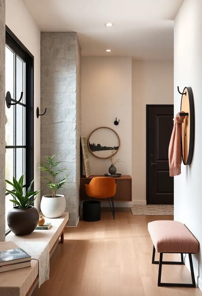 Mount dual hooks back-to-back on ⁣narrow ⁢walls⁤ or columns to double your hanging space‍ without consuming additional ​room