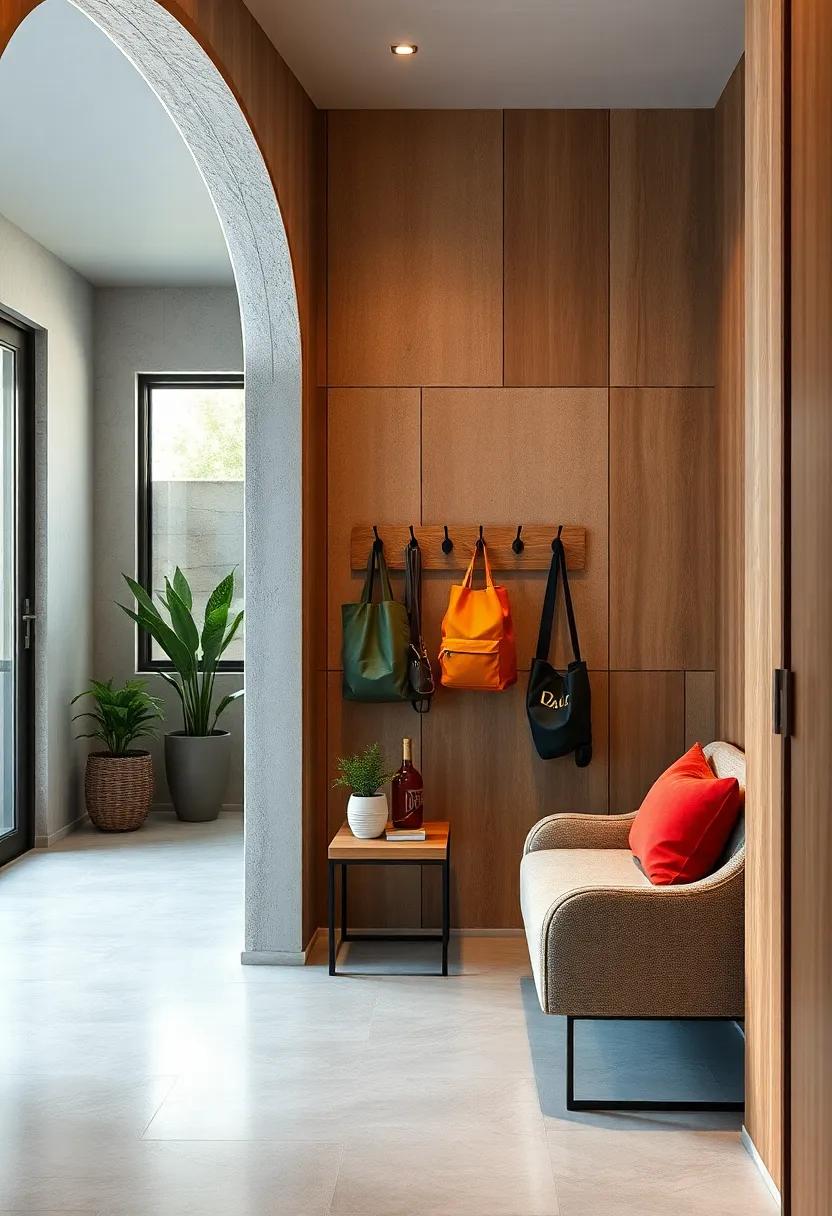 Use a‌ combination of small⁤ and‍ large⁣ hooks ‍on⁤ a single wall panel ⁢to accommodate varying sizes ⁣of ‍items, from keys to bulky backpacks