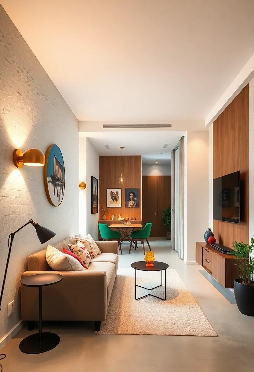 Choose ​wall-mounted ‍lighting fixtures instead of⁢ table⁤ lamps to free ⁢up surfaces