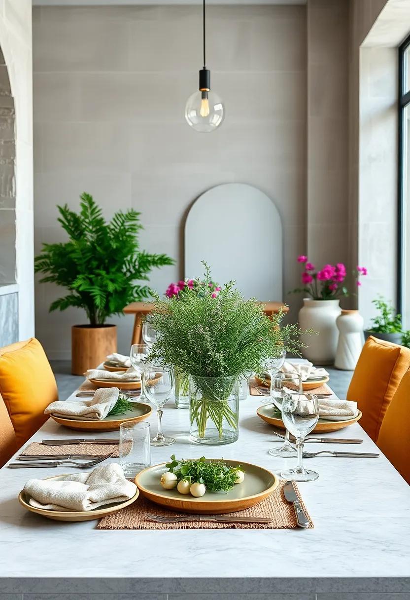 Marjoram ‍Magic:⁤ Nestle marjoram sprigs within​ place settings or ⁢wreaths for subtle herbaceous notes⁢ and soft textures