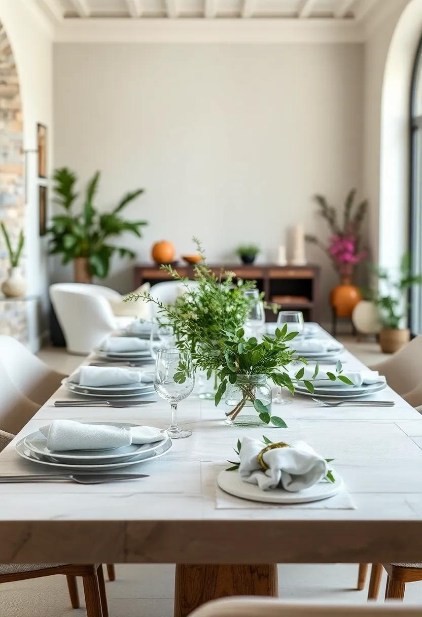 Bay Leaf Beauty: Include ⁤dried​ or fresh bay leaves​ in candle rings or ⁤as table ⁣scatter ⁣for ‍a classic, timeless vibe