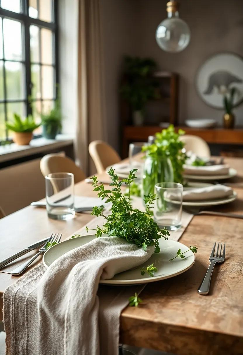 Chervil⁢ Charm: Scatter chervil leaves over table runners or fold into napkin folds for a delicate, lacy appearance