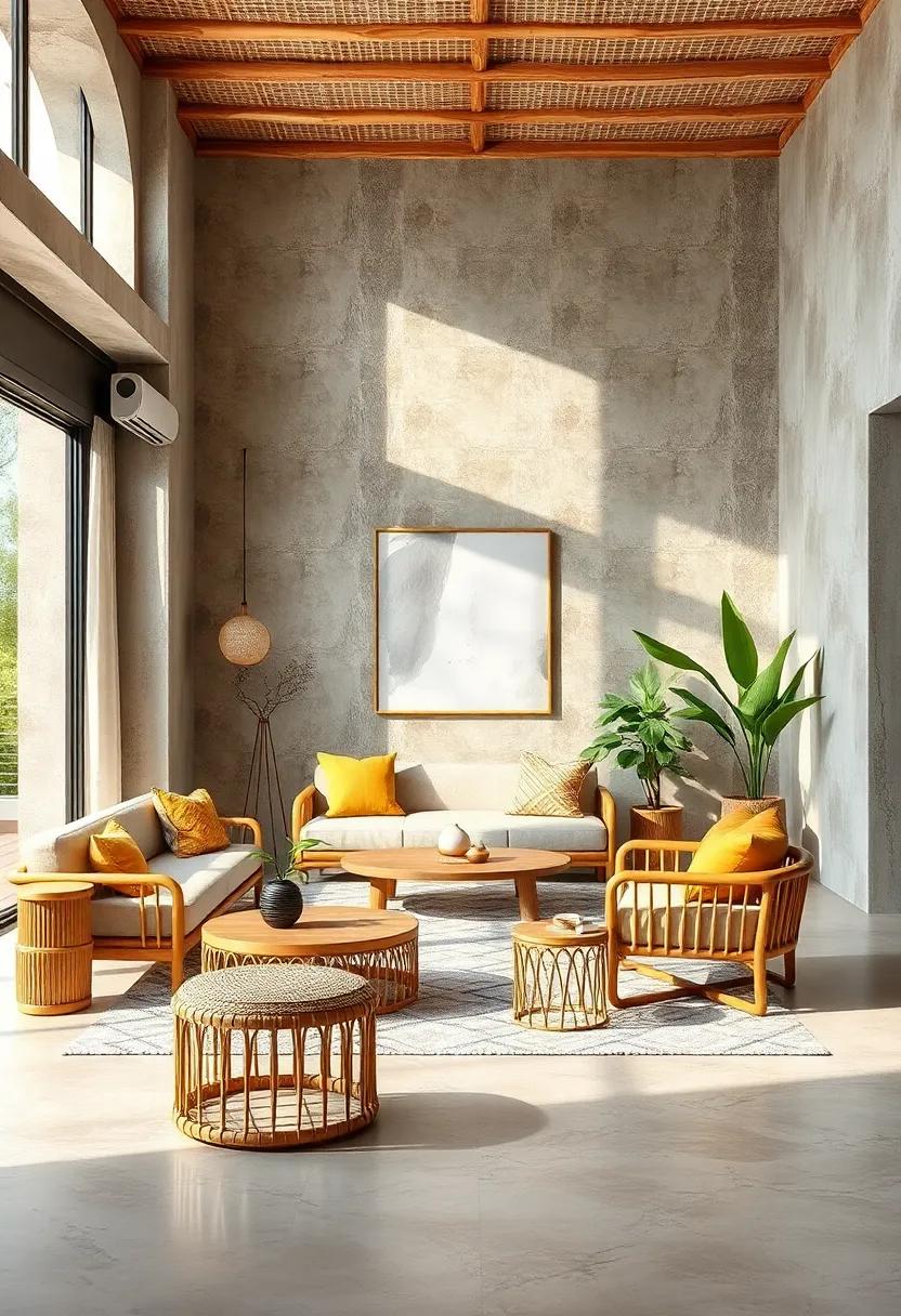 Bamboo's subtle sheen catches natural light beautifully, brightening rooms naturally