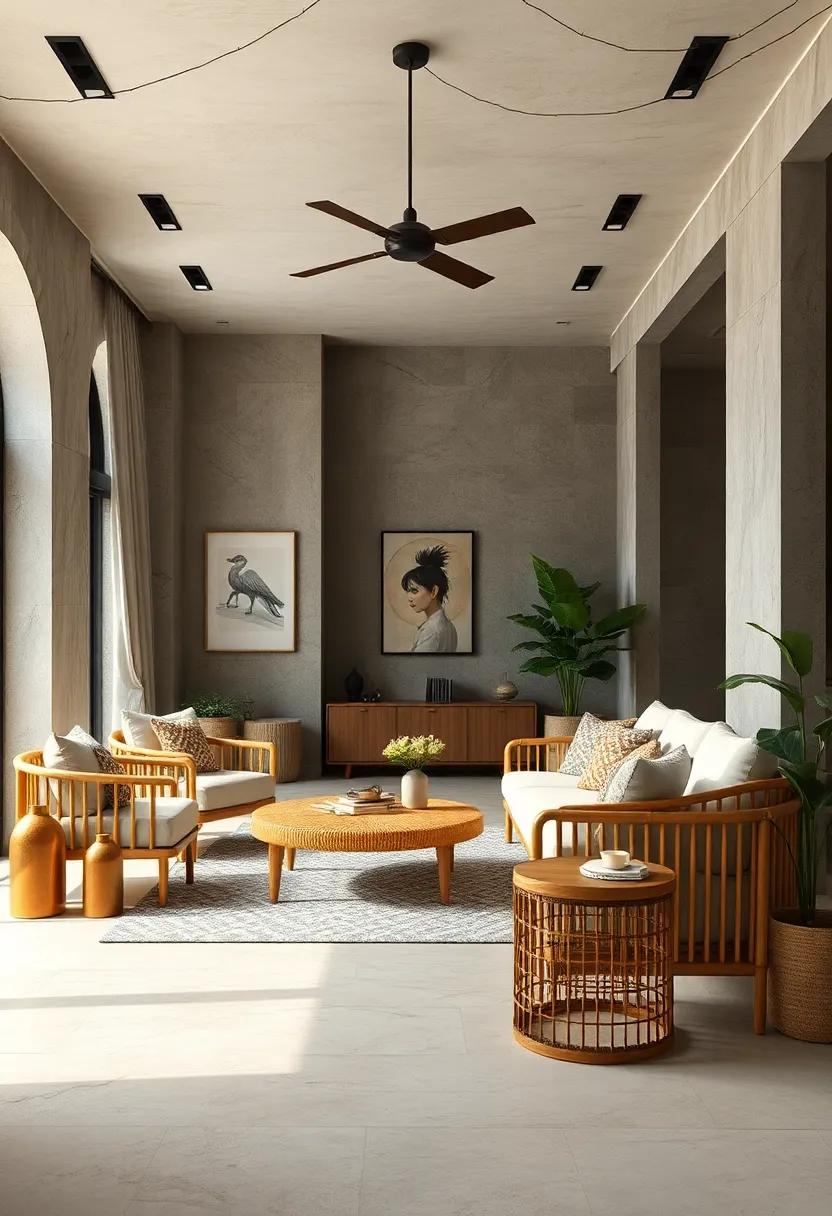 Lightweight yet ‌durable,bamboo furniture ‌can be easily‍ relocated​ to ⁣refresh a room's ⁣layout