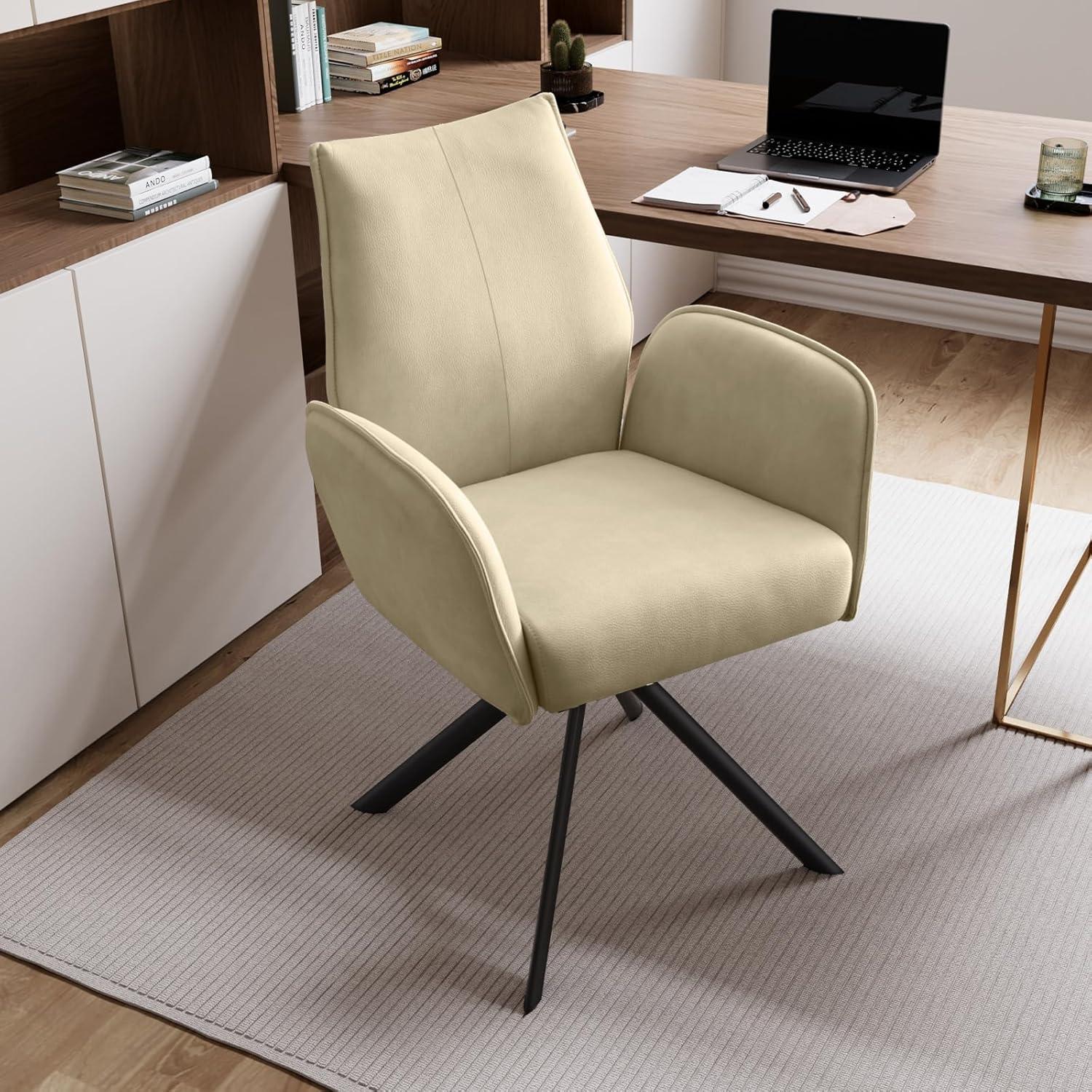 Why We Choose the Jiexi Modern No-Wheel Desk Chair for Every Room