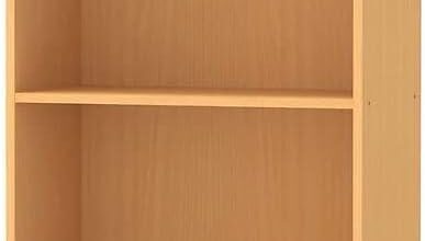 How We Found the Perfect Cherry Finish Bookcase for Small Spaces