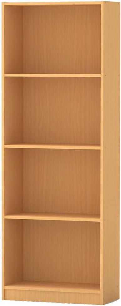 How We Found the Perfect Cherry Finish Bookcase for Small Spaces