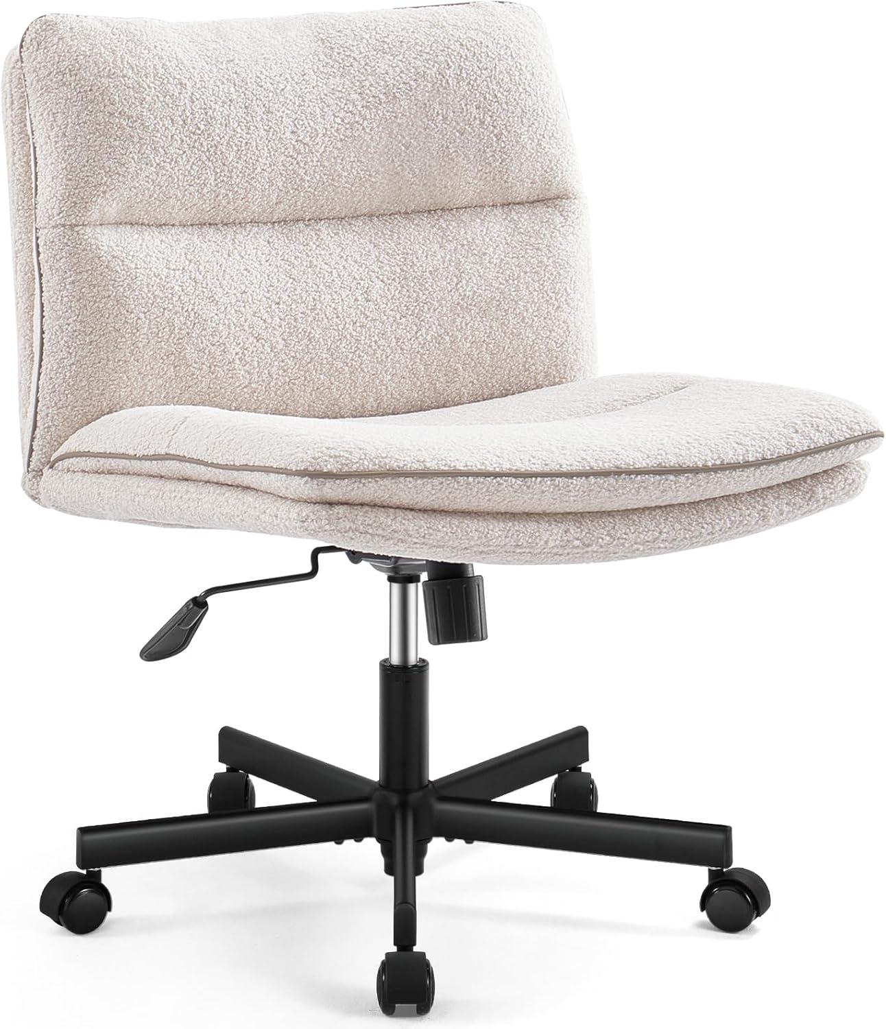 Our Honest Take on the EMIAH Armless Faux Fur Office Chair