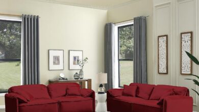 Our Honest Take on the SZUBEE Red Velvet 2-Piece Sofa Set