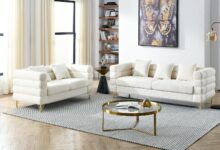 Our Honest Take on the Cozy Cloud Sofa Set with Gold Legs