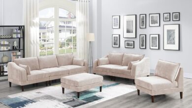 How We Transformed Our Living Room with a 6-Piece Modular Sofa Set