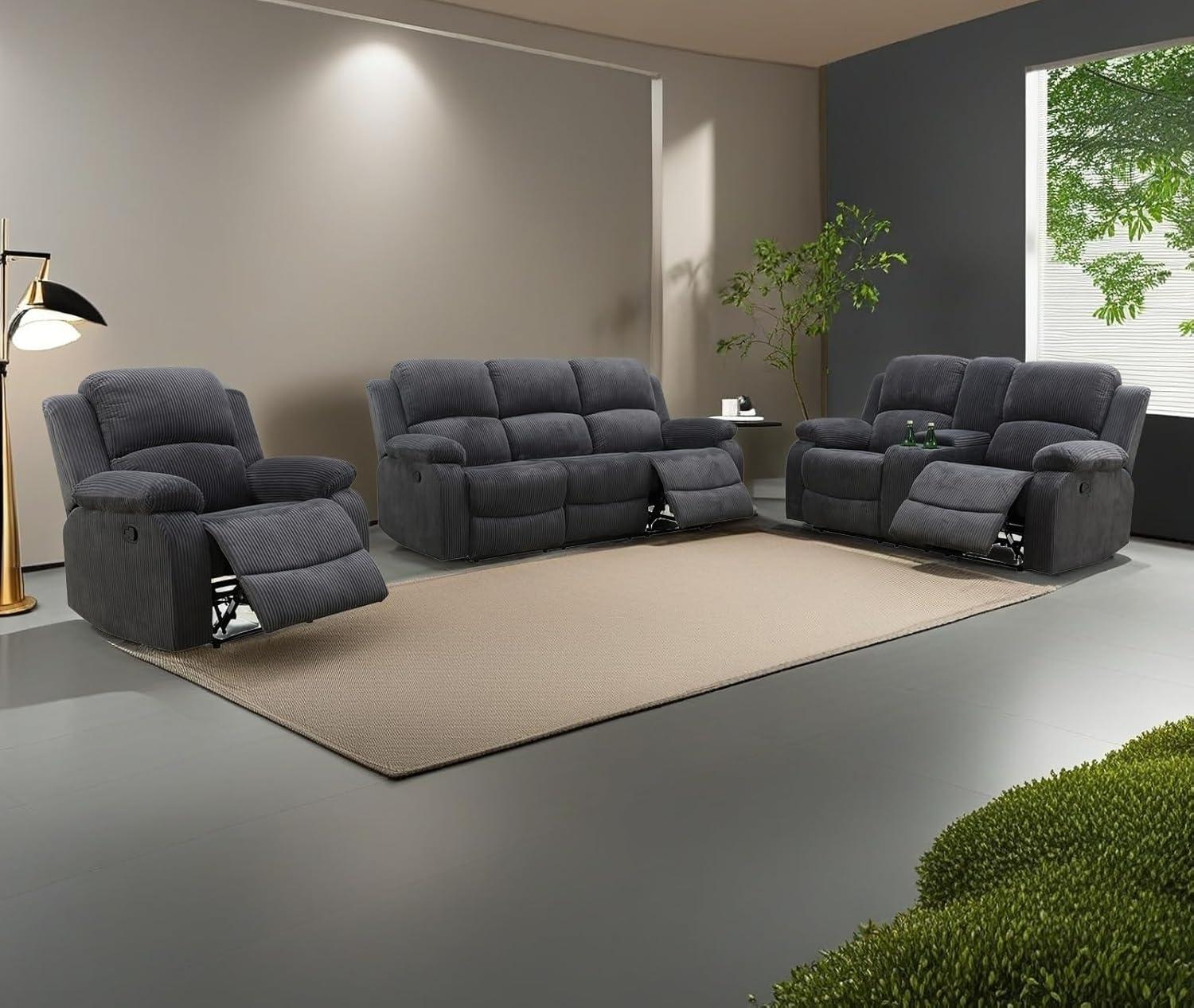 Our Honest Take on the Grey Recliner Sofa Set: Comfort and Value