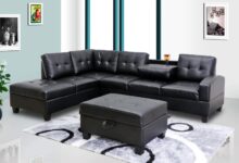 Our Take on the GTU L-Shape Faux Leather Sectional Sofa Set