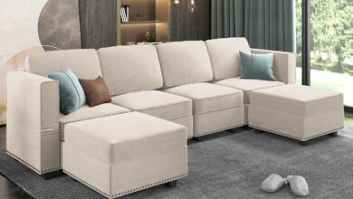 Mjkone U-Shaped Sectional Sofa Review: Comfort Meets Versatility