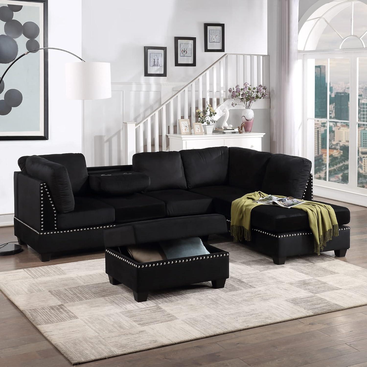 Our Honest Take on the Versatile 3-Piece Convertible Sectional Sofa