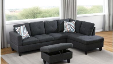 How We Made Room for Style and Comfort with This Modern L-Shaped Sofa