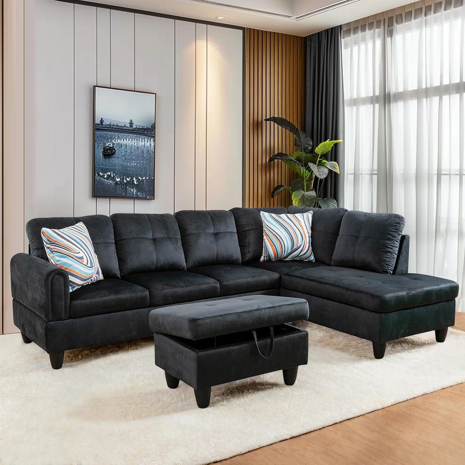 How We Found Comfort and Style with This L-Shaped Sectional Sofa