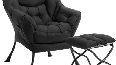 Our Cozy Experience with the HollyHOME Lazy Chair & Ottoman Set