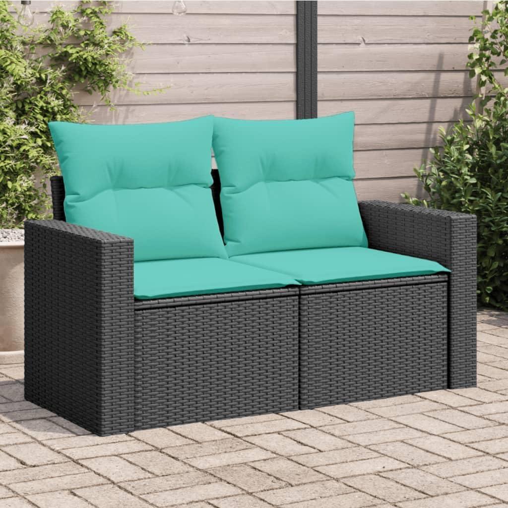 Our Honest Take on the Modern 2-Seater Black Patio Sofa Set