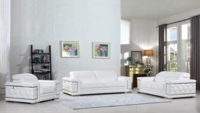 Our Honest Take on the Blackjack Usry Italian Leather Sofa Set