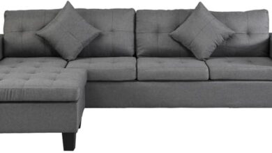 Our Review: Stylish and Comfortable L-Shaped Sectional Sofa Set