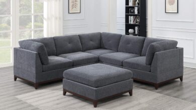 Our Take on the Ash Grey Chenille Modular Sectional Sofa Set