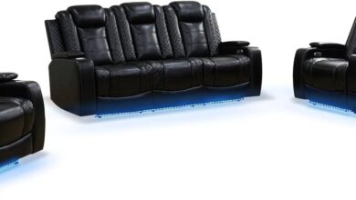 Why We Love the Nicbex 3+2+1 Power Sectional Sofa Set