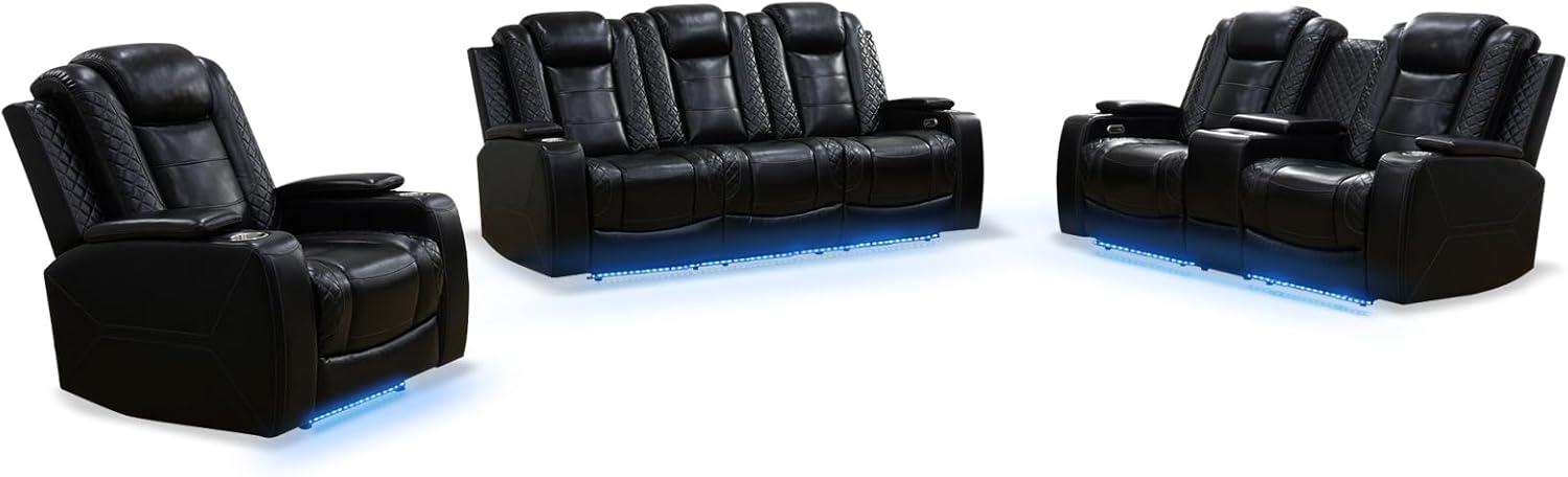 Why We Love the Nicbex 3+2+1 Power Sectional Sofa Set